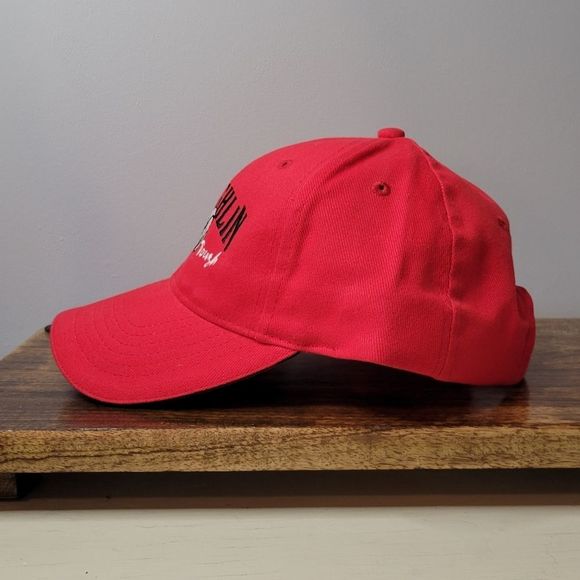 Dodge Ram Tough Hat Red Adult Velcro Back - Picture 4 of 7